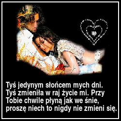 Tyś jednym słońcem mych dni